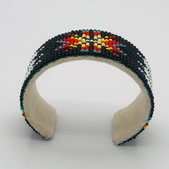 SOLD NATIVE AMERICAN STYLE CUFF BRACELET - Picture 7 of 8